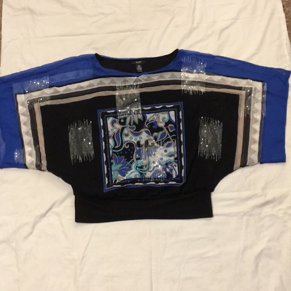 Alfani Print Top